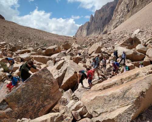 Trekking al Cajón de los Arenales