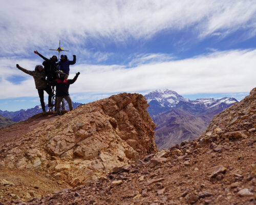 Ascent to Cerro Penitentes